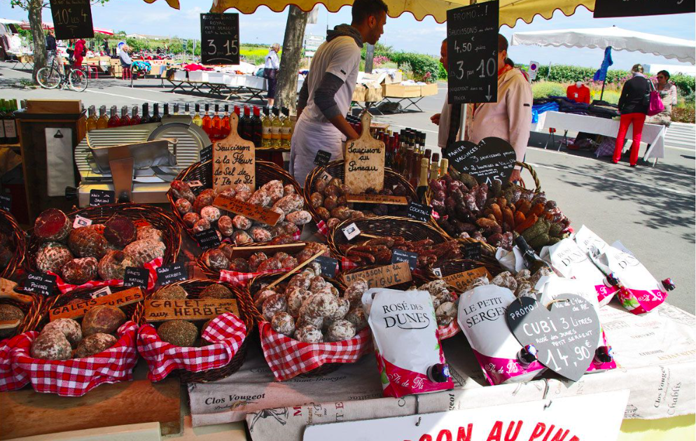 Les marchés de l'Île-de-Ré - Sainte-Marie