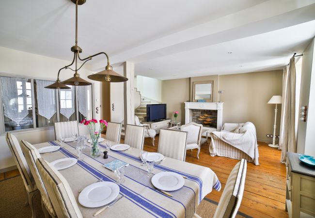 View of the living room, lounge and dining room